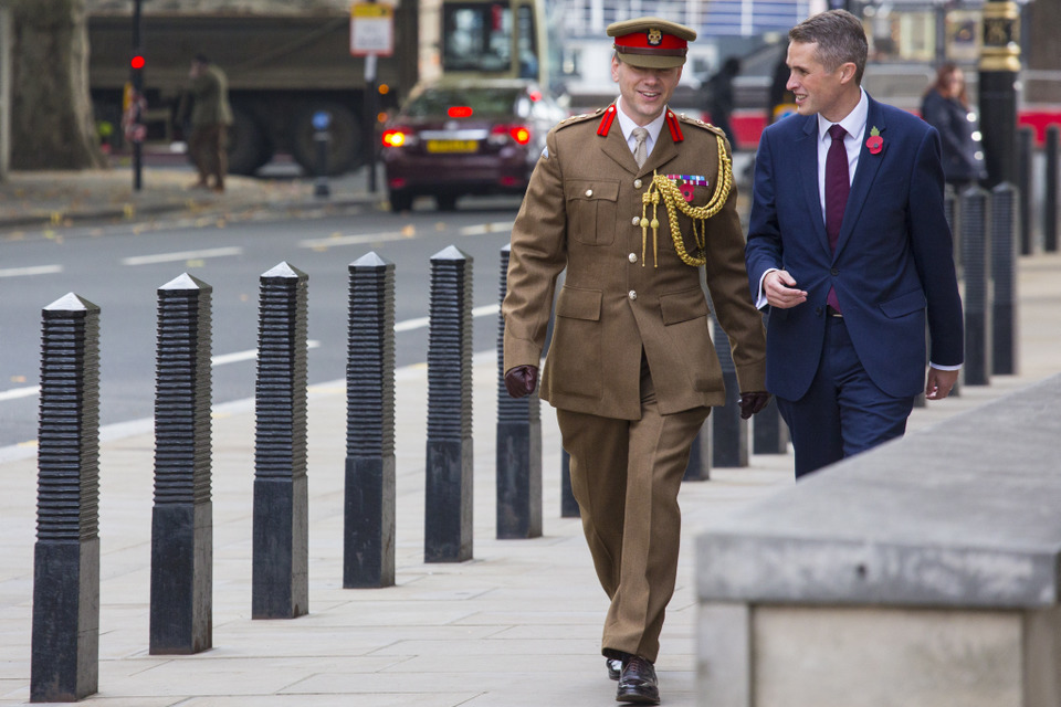 Statement from Defence Secretary, Gavin Williamson