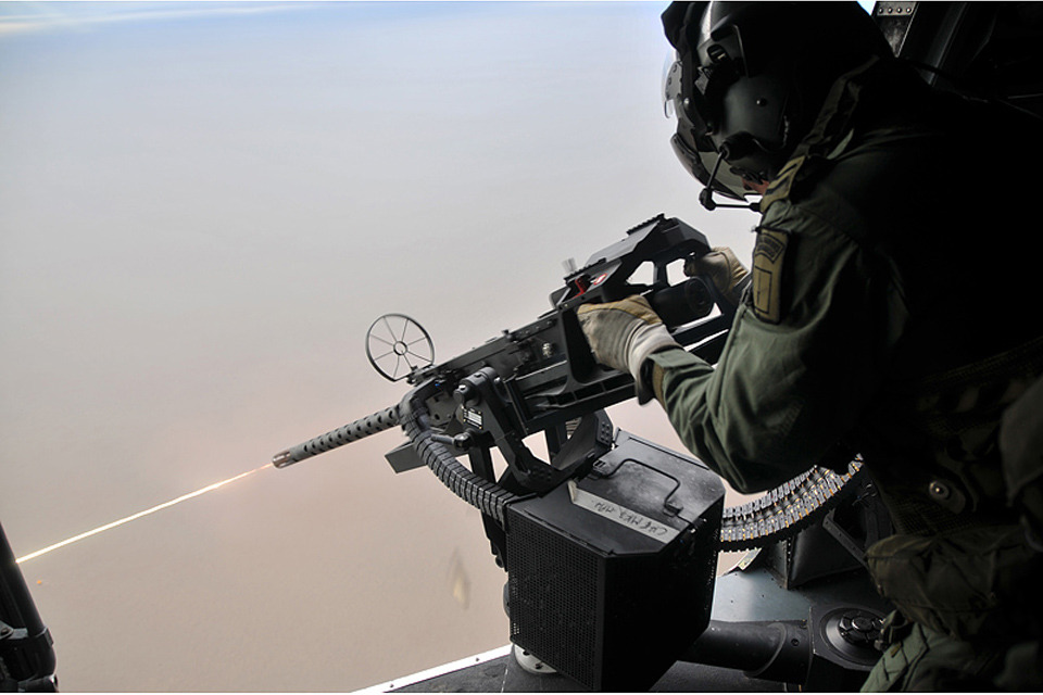 Commando Helicopter Force get to grips with new gun
