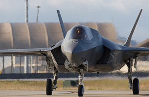 F35 at Elgin Air Force Base, Florida, USA