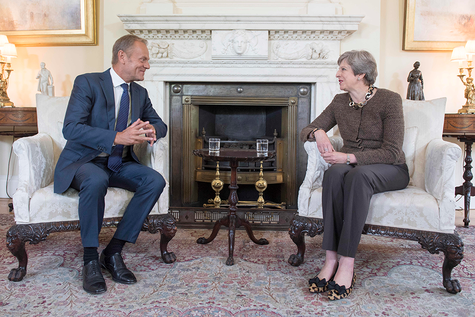PM meeting with Donald Tusk: 26 September 2017