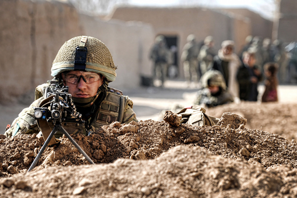 Paras provide security for local shura