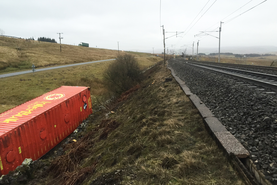 Report 19/2015: Container detachments, Cumbria and Lincolnshire