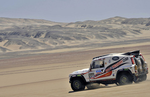A Race2Recovery Wildcat rally-raid vehicle in action (library image) [Picture: DPPI]