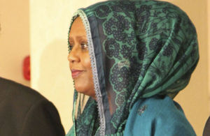 Somali Foreign Minister Fawzia Yusuf Adam