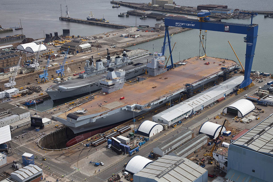 Defence Minister Harriett Baldwin has recognised the vital contribution that businesses from across the UK have made to the construction of the Royal Navy’s largest ever ships.