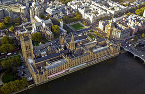 The Houses of Parliament (library image) [Picture: Geoff Parselle, Crown copyright]