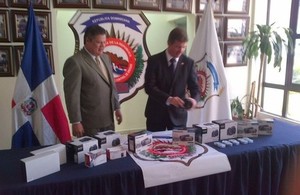 UK Government donates equipment to DNCD and Policía Nacional