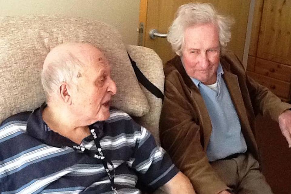 Polish war heroes reunited in Veterans UK care home