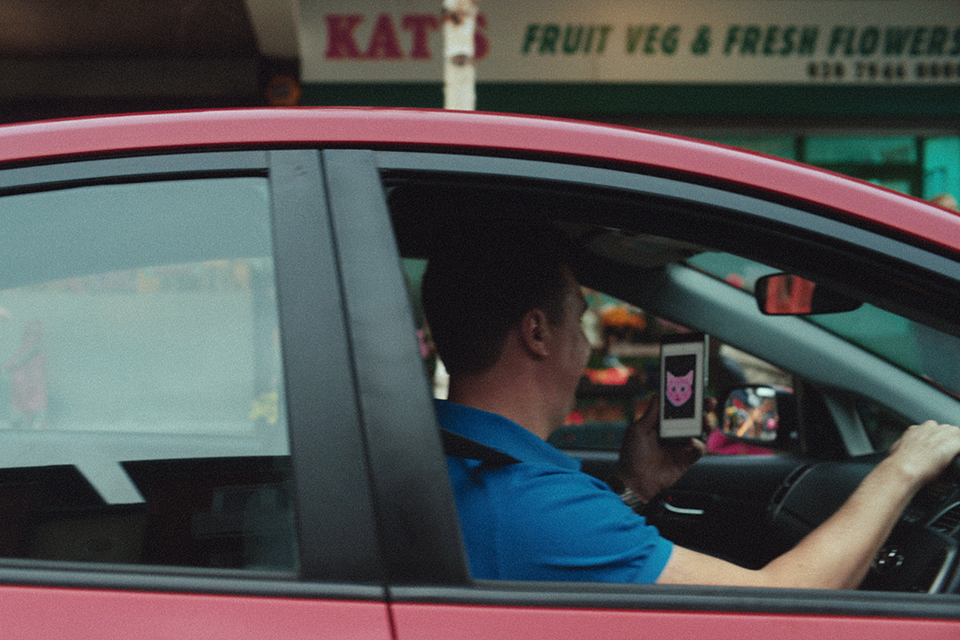 Top LA directors show dangers of using mobiles while driving