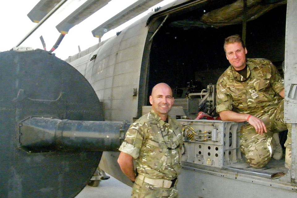 New Sea King squadron takes over in Afghanistan