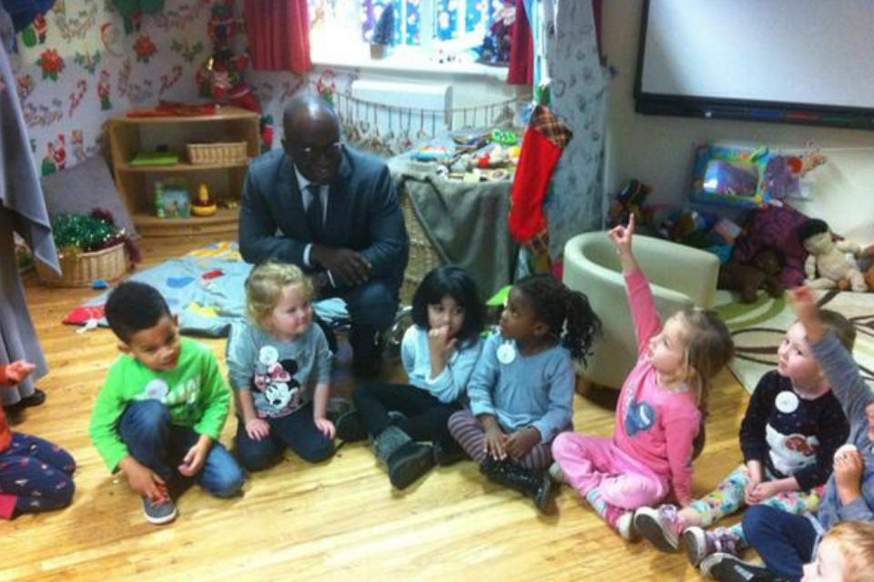 Schools given £5 million to work with local nurseries