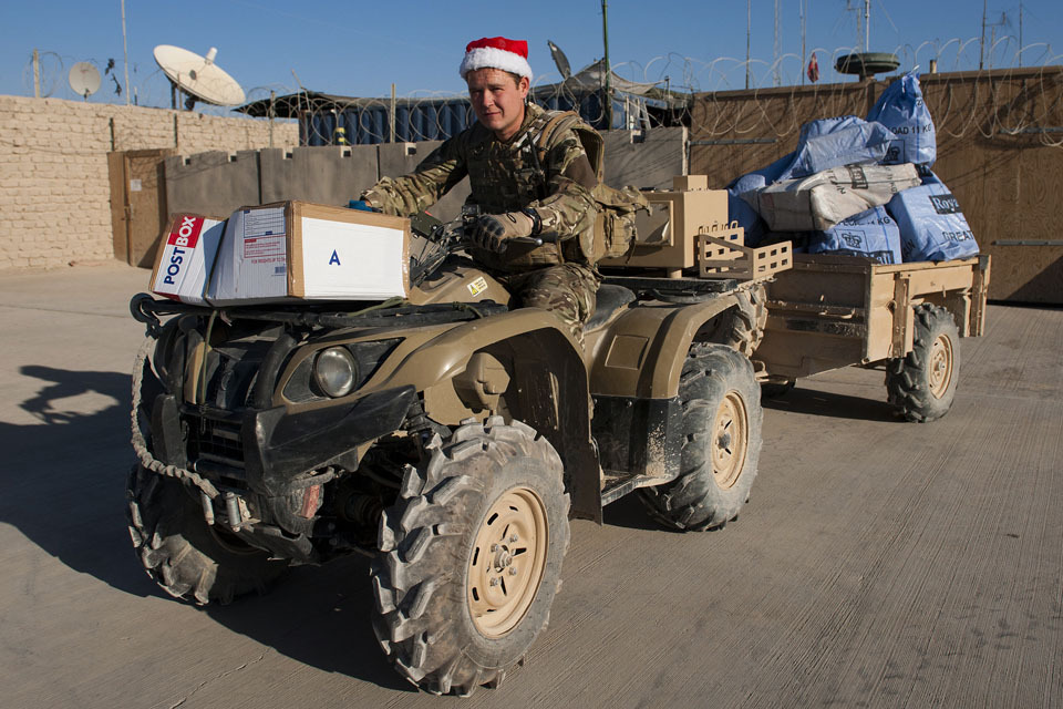 Connecting forces families at Christmas