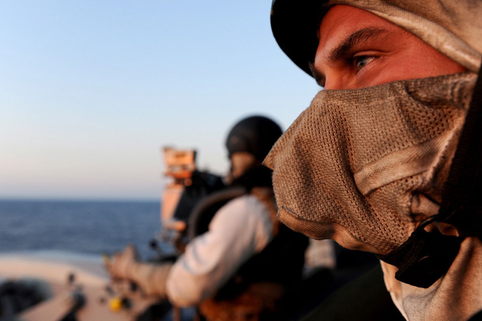 IN PICTURES: HMS Liverpool's 100th day of patrols off Libya