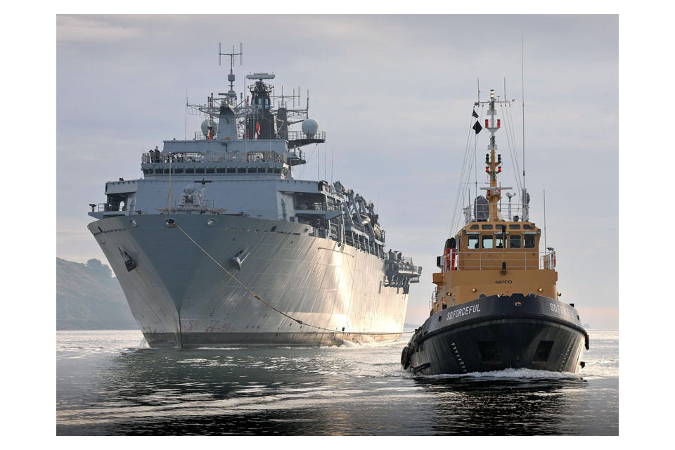 HMS Bulwark arrives home after major Mediterranean exercise
