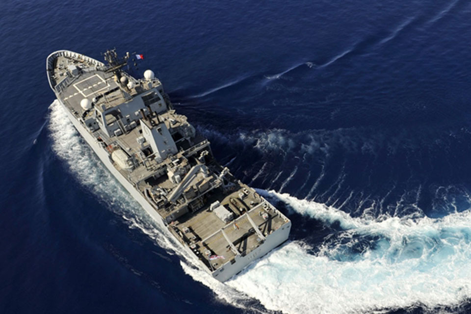HMS Echo becomes first Royal Navy ship to visit post Gaddafi Libya