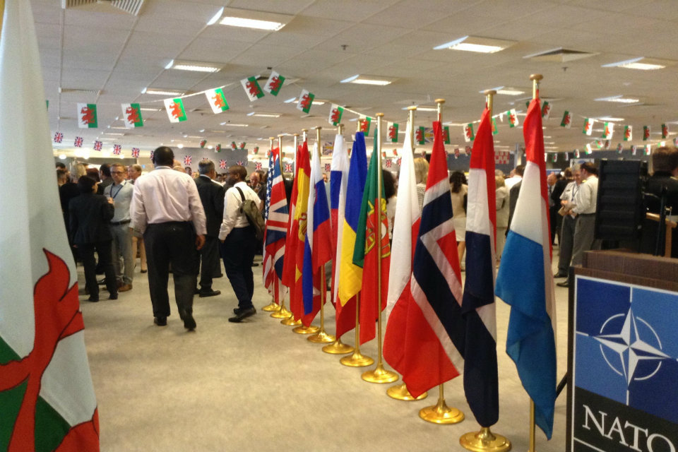 Delegation to NATO features best of Wales at annual reception