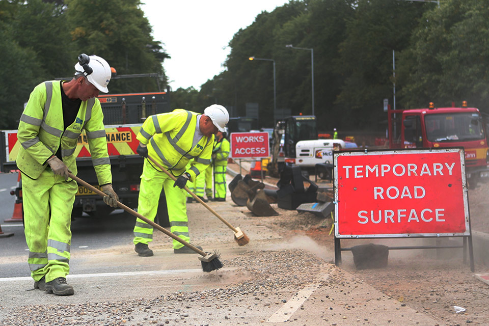 £275 million to improve local roads