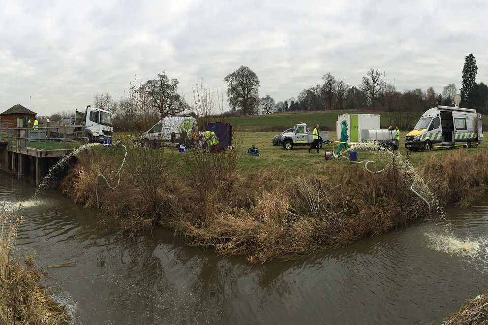 Environment Agency limits pollution damage to Lewes stream