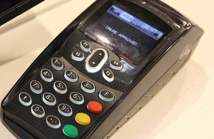 Card payment machine