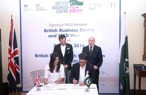 British Business Centre in Pakistan signs MoU with SEED Ventures