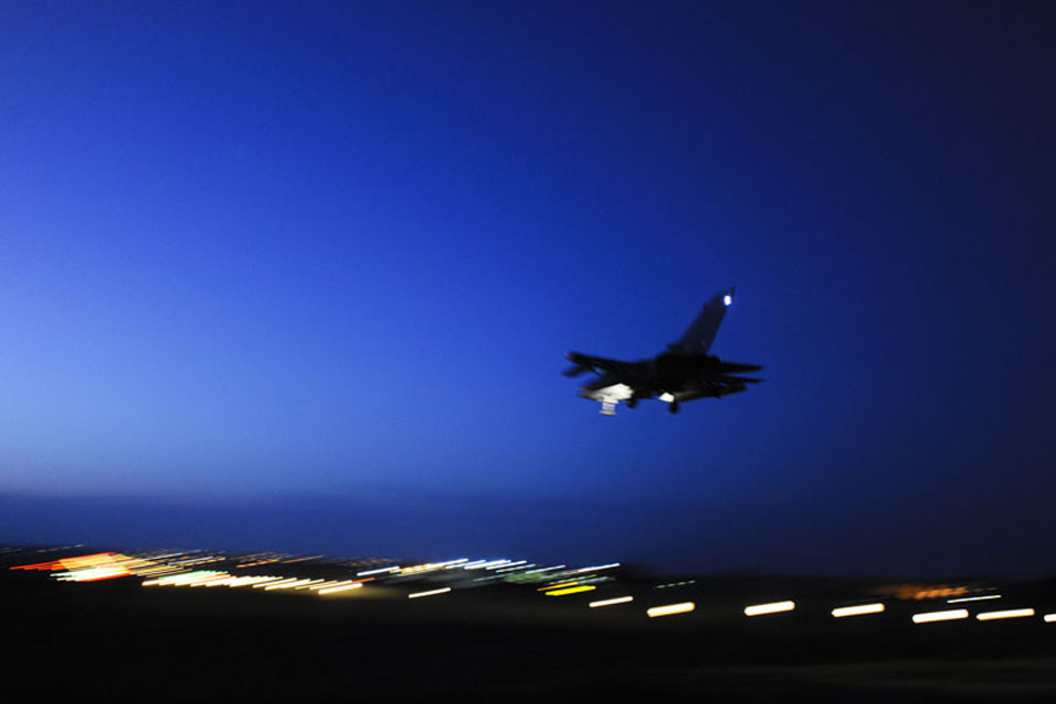 RAF strikes further targets in Libya