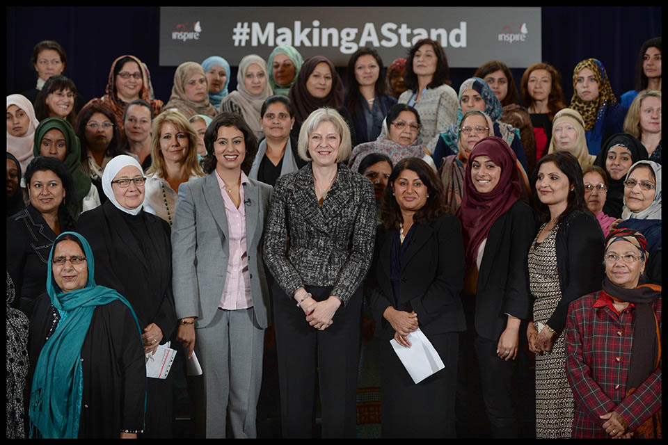 Home Secretary supports #MakingAStand campaign
