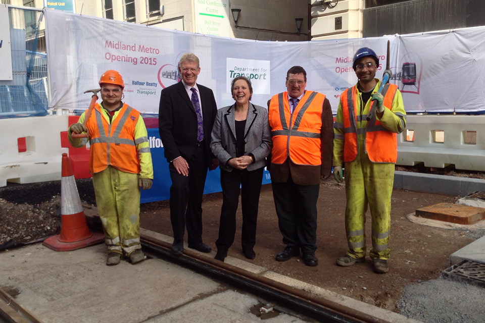 £5 million for Wolverhampton tram works
