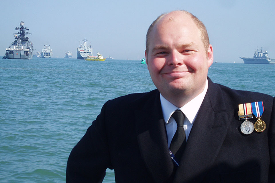 Navy Reservist awarded MBE for anti piracy work