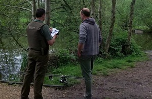 Rod licence checking