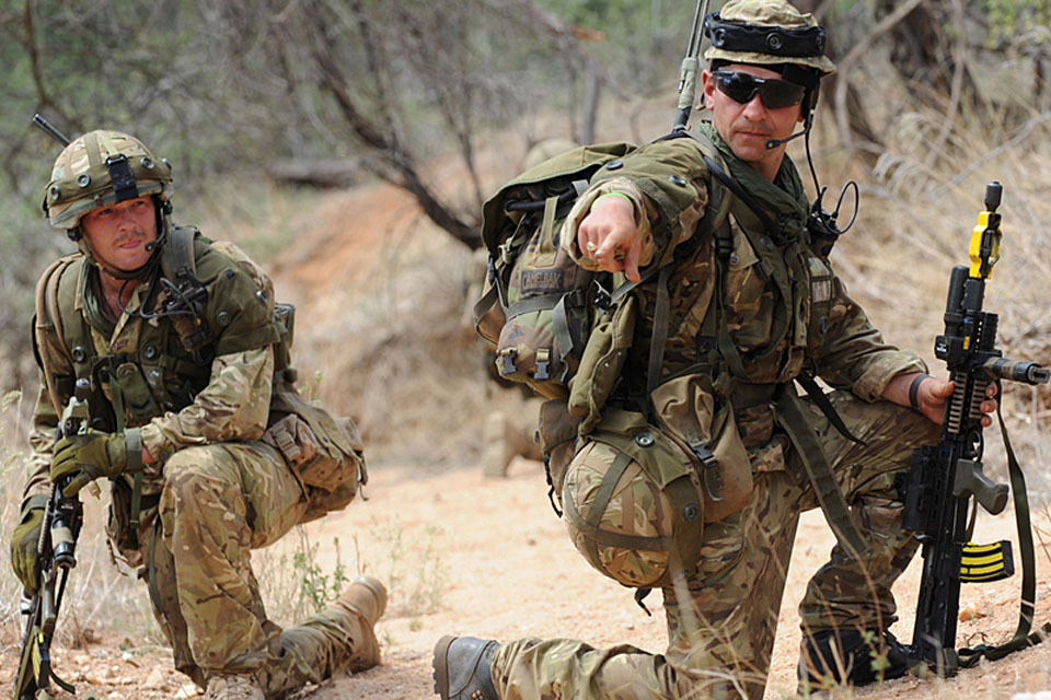 4 RIFLES train in Kenya to become rapid response force
