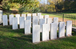 The British and Commonwealth Memorial site in Tirana