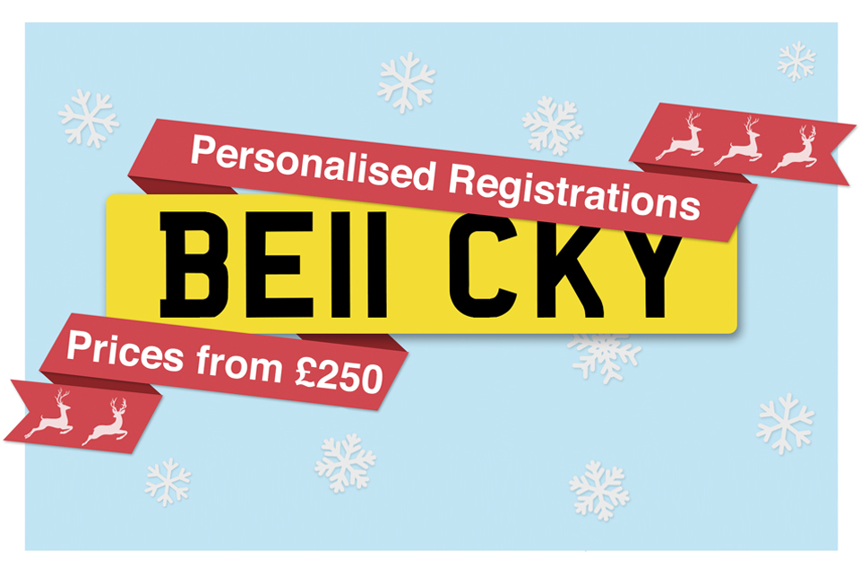‘Names’ top the list for those wishing for a personalised registration this Christmas