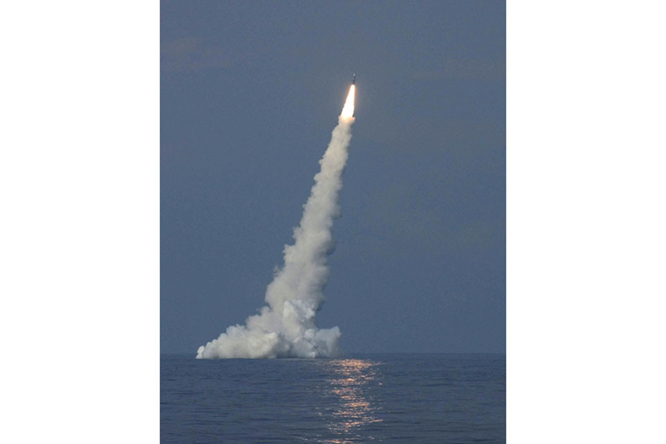 Reduction in UK nuclear warheads begins