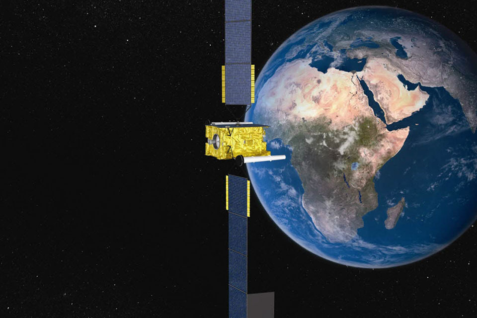 MOD launches new Skynet satellite
