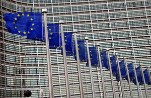 Photo of EU flags