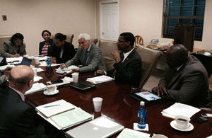 Members of Cabinet meet in Providenciales