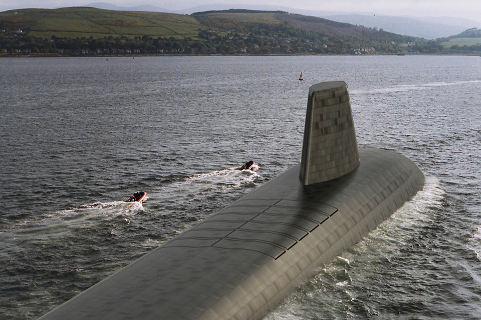 New Successor Submarines Named - GOV.UK