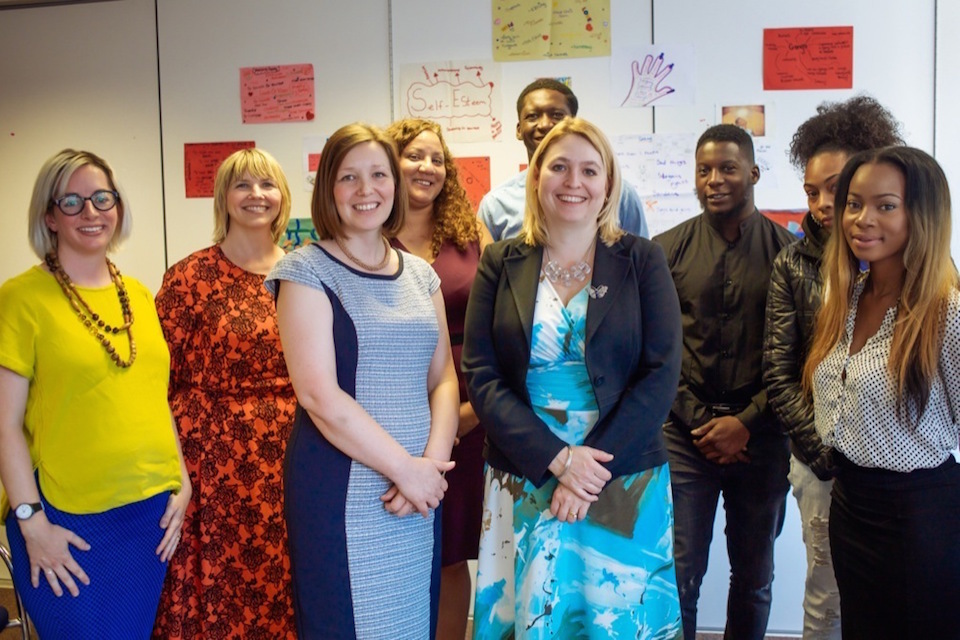 Karen Bradley visits the Safer London Foundation
