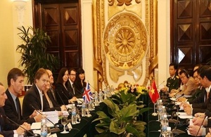 UK- Vietnam Strategic Dialogue in Hanoi on 27 February 2015