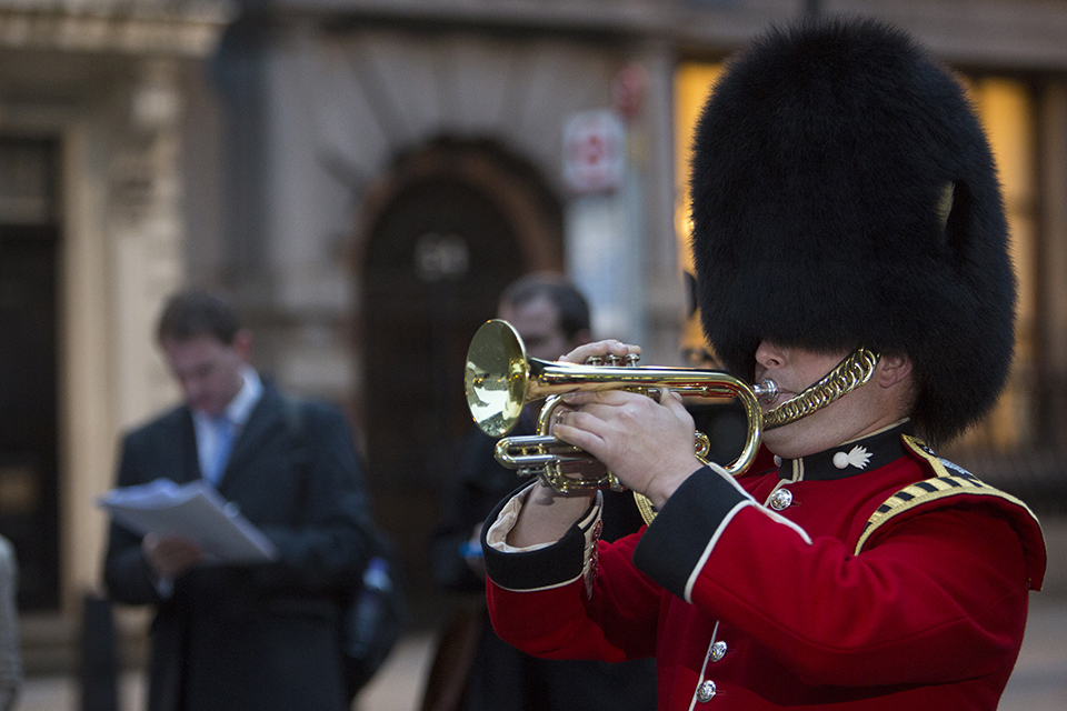 Bugler Ben Beavis, Grenadier Guards