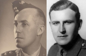 Major Roy Aylmer Wadeson and Hugh Francis Johnstone Mackenzie, Copyright IRIC, all rights reserved