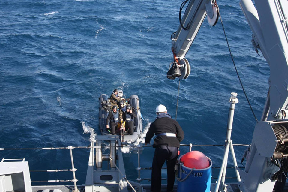 HMS Blyth leads NATO exercise in Turkey