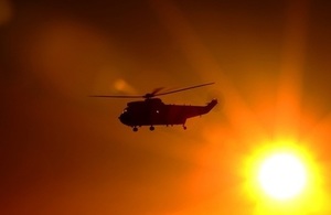Picture of Sea King helicopter