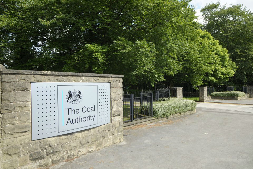 Coal Authority mining permits online form