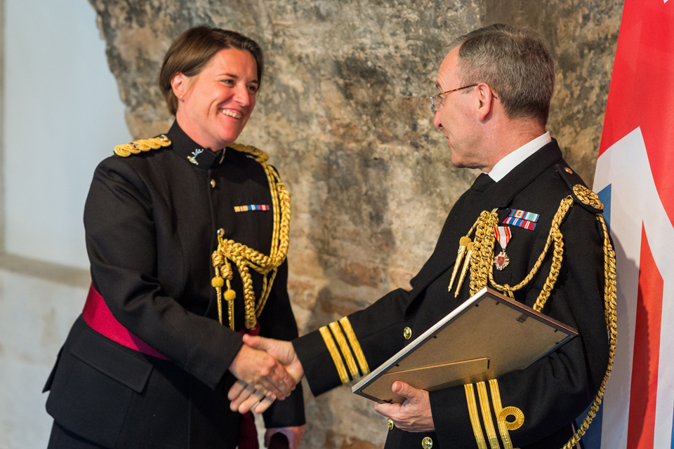 Maj Jane Witt - a new British Defence Attaché to Lithuania