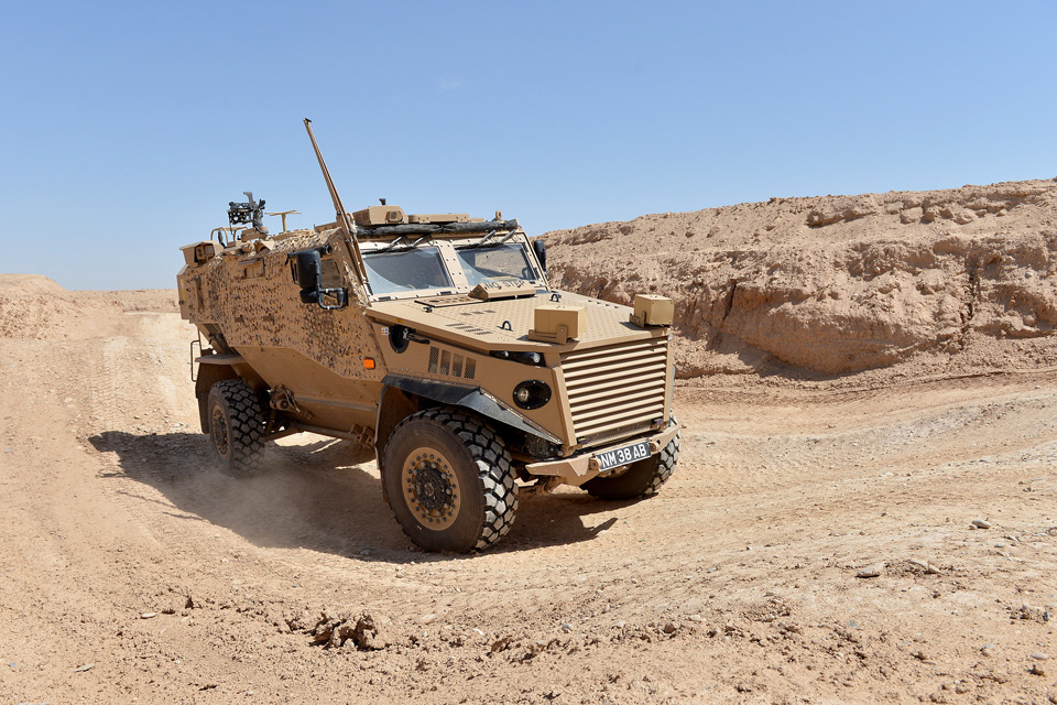 More Foxhound vehicles for British Army