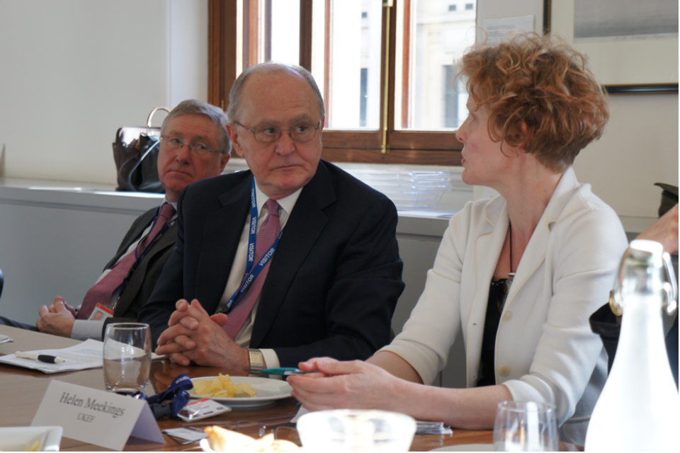 Leading UN human rights expert visits  UK Export Finance