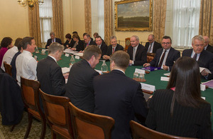 Joint Ministerial Committee meets in October 2013