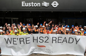 Full speed ahead as HS2 gets Royal Assent.