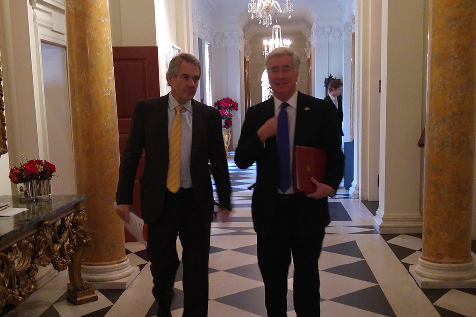 Defence Secretary Michael Fallon visits Washington